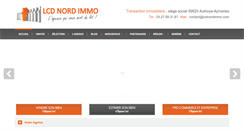 Desktop Screenshot of lcdnordimmo.com
