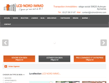 Tablet Screenshot of lcdnordimmo.com